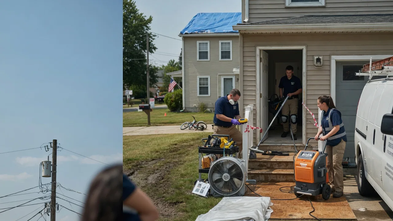 Water Damage Repair in Holmdel, NJ near me